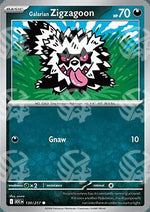 Zigzagoon di Galar - Ascesa Eroica (Common) [ASC-130]
