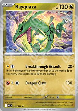 Rayquaza - Ascesa Eroica (Rare) [ASC-153]