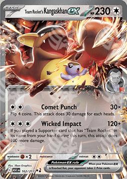 Kangaskhan ex del Team Rocket - Ascesa Eroica (Double Rare) [ASC-162]