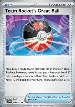 Mega Ball del Team Rocket - Ascesa Eroica (Uncommon) [ASC-205]