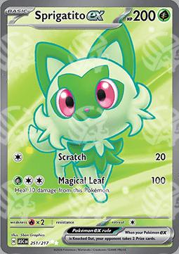 Sprigatito ex - Ascesa Eroica (Ultra Rare) [ASC-251]