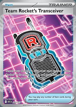 Ricetrasmettitore del Team Rocket - Ascesa Eroica (Ultra Rare) [ASC-263]