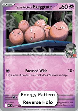 Exeggcute del Team Rocket - Ascesa Eroica: Supplementi (Common) [xASC-077]
