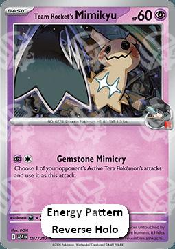 Mimikyu del Team Rocket - Ascesa Eroica: Supplementi (Uncommon) [xASC-097]