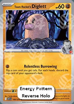 Diglett del Team Rocket - Ascesa Eroica: Supplementi (Common) [xASC-100]
