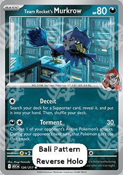 Murkrow del Team Rocket - Ascesa Eroica: Supplementi (Common) [xASC-126]
