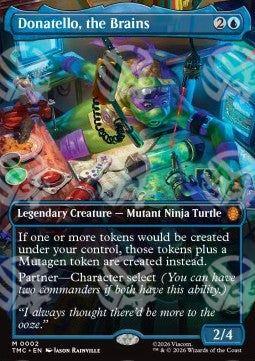Donatello, the Brains - Commander: Teenage Mutant Ninja Turtles (Mythic) [TMC-2]