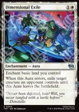 Dimensional Exile - Teenage Mutant Ninja Turtles (Uncommon) [TMT-4]