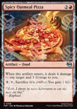 Spicy Oatmeal Pizza - Teenage Mutant Ninja Turtles (Uncommon) [TMT-109]