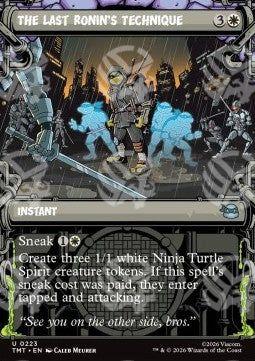 The Last Ronin's Technique - Teenage Mutant Ninja Turtles: Extras (Uncommon) [XTMT-223]