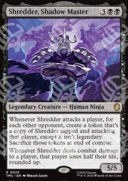 Shredder, Shadow Master - Commander: Teenage Mutant Ninja Turtles (Rare) [TMC-20]