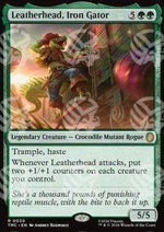 Leatherhead, Iron Gator - Commander: Teenage Mutant Ninja Turtles (Rare) [TMC-30]
