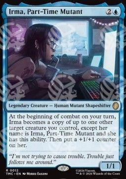 Irma, Part-Time Mutant - Commander: Teenage Mutant Ninja Turtles (Rare) [TMC-12]