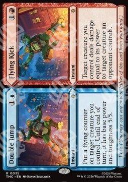 Double Jump // Flying Kick - Commander: Teenage Mutant Ninja Turtles (Rare) [TMC-35]