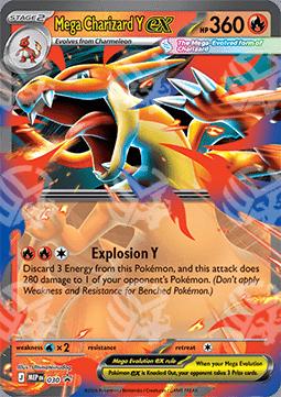 Mega Charizard Y ex - MEP Black Star Promos (Promo) [MEP-030]