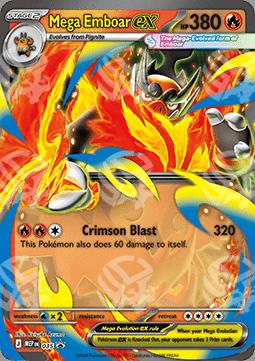 Mega Emboar ex - MEP Black Star Promos (Promo) [MEP-035]