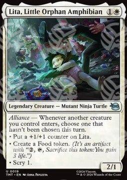 Lita, Little Orphan Amphibian - Teenage Mutant Ninja Turtles (Uncommon) [TMT-19]