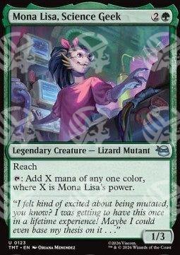 Mona Lisa, Science Geek - Teenage Mutant Ninja Turtles (Uncommon) [TMT-123]