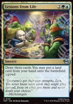Lessons from Life - Teenage Mutant Ninja Turtles (Uncommon) [TMT-155]