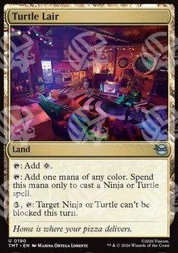 Turtle Lair - Teenage Mutant Ninja Turtles (Uncommon) [TMT-190]