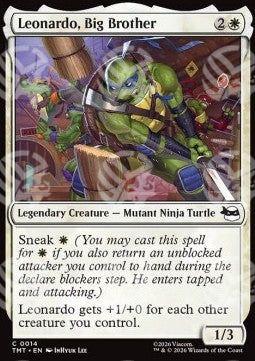 Leonardo, Big Brother - Teenage Mutant Ninja Turtles (Common) [TMT-14]