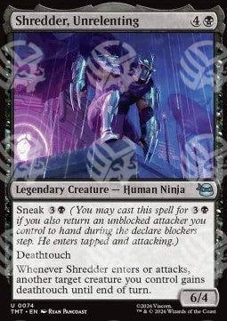 Shredder, Unrelenting - Teenage Mutant Ninja Turtles (Uncommon) [TMT-74]