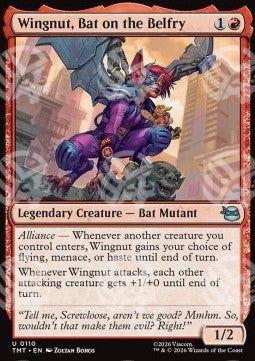 Wingnut, Bat on the Belfry - Teenage Mutant Ninja Turtles (Uncommon) [TMT-110]