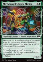 Michelangelo, Game Master - Teenage Mutant Ninja Turtles (Common) [TMT-118]