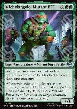 Michelangelo, Mutant BFF - Teenage Mutant Ninja Turtles (Uncommon) [TMT-120]