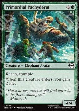 Primordial Pachyderm - Teenage Mutant Ninja Turtles (Common) [TMT-129]