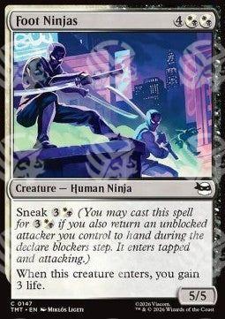 Foot Ninjas - Teenage Mutant Ninja Turtles (Common) [TMT-147]