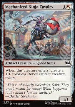 Mechanized Ninja Cavalry - Teenage Mutant Ninja Turtles (Common) [TMT-156]