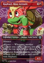 Raphael, Most Attitude - Teenage Mutant Ninja Turtles: Extras (Uncommon) [XTMT-199]