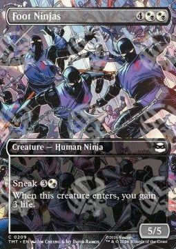 Foot Ninjas - Teenage Mutant Ninja Turtles: Extras (Common) [XTMT-209]