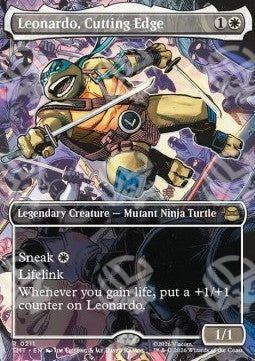Leonardo, Cutting Edge - Teenage Mutant Ninja Turtles: Extras (Rare) [XTMT-211]