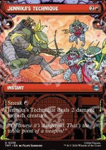 Jennika's Technique - Teenage Mutant Ninja Turtles: Extras (Uncommon) [XTMT-236]