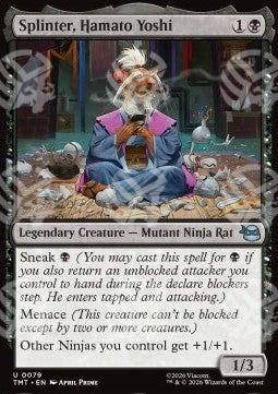 Splinter, Hamato Yoshi - Teenage Mutant Ninja Turtles (Uncommon) [TMT-79]