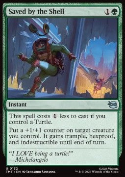 Saved by the Shell - Teenage Mutant Ninja Turtles (Uncommon) [TMT-132]
