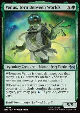 Venus, Torn Between Worlds - Teenage Mutant Ninja Turtles (Uncommon) [TMT-136]