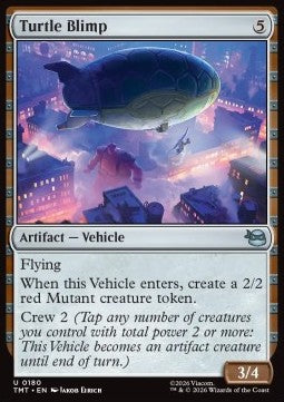 Turtle Blimp - Teenage Mutant Ninja Turtles (Uncommon) [TMT-180]