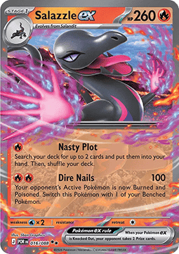 Salazzle ex - Equilibrio Perfetto (Double Rare) [POR-016]