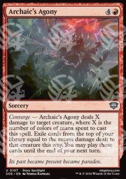 Archaic's Agony - I Segreti di Strixhaven (Uncommon) [SOS-107]