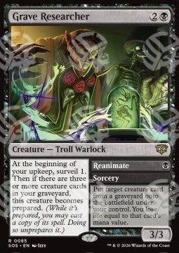 Grave Researcher // Reanimate - I Segreti di Strixhaven (Rare) [SOS-85]