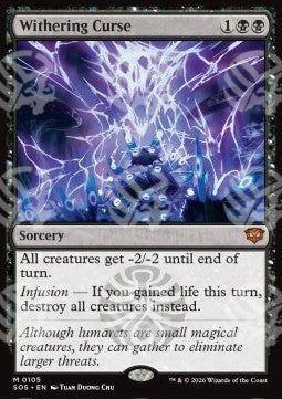 Withering Curse - I Segreti di Strixhaven (Mythic) [SOS-105]