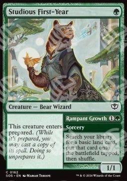 Studious First-Year // Rampant Growth - I Segreti di Strixhaven (Common) [SOS-162]