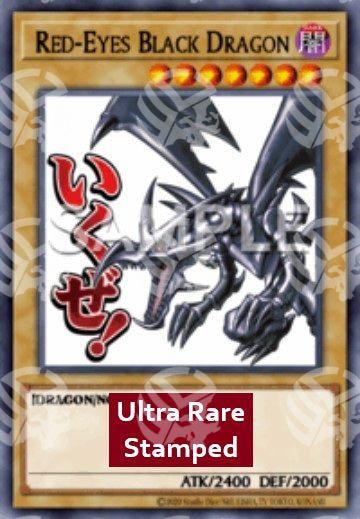 Drago Nero Occhi Rossi - Collezione Rarità 5 (Ultra Rare) [RA05-086]