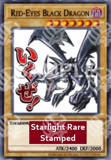 Drago Nero Occhi Rossi - Collezione Rarità 5 (Starlight Rare) [RA05-086]
