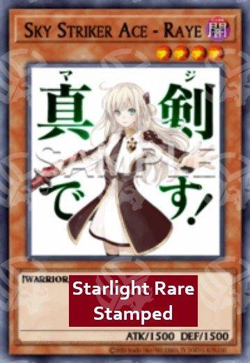 Assaltatrice del Cielo Asso - Raye - Collezione Rarità 5 (Starlight Rare) [RA05-093]