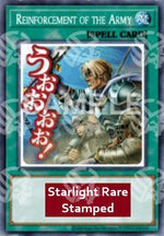 Rinforzi dell'Esercito - Collezione Rarità 5 (Starlight Rare) [RA05-113]