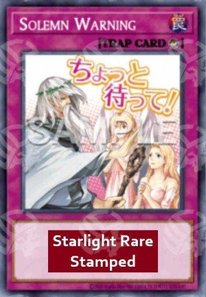 Avvertimento Solenne - Collezione Rarità 5 (Starlight Rare) [RA05-126]